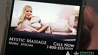 nuru massage compilation busty vic rides oiled cock deep