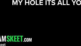 Stepson catches redhead stepmom riding giant dildo what next teaser?!