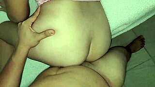 Desi stepsister flashes wet tight pussy ass watching tv closeup