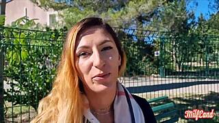 kyara aude and stella share a cock in lingerie trio 😈🔥💦