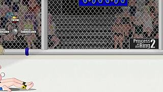 Princesses Clash In Ring Two: Mimi Battles Rena In Fierce Catfight!