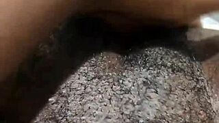 suggesting her wet pussy craves deeper solo play and creampie finish