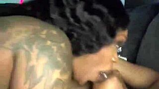 Bent over hood hoe MrsFeedMe slurps BBC creampie compilations sloppy?