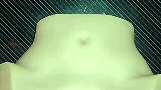 hey check candy's double penetration creampie ass gaping closeup homemade fuck doll