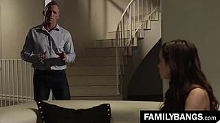 Stepfather Fixes Things By Pounding Petite Gia Paige Hard With Marcus London!