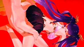 Iuno Takes Massive 12-Gallon Creampie with Huge Tits Squirting in 3D Anal