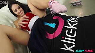 Teen Shemale Pornstar Blowjob Gifts in Nacho Vidal's Mansion Reality