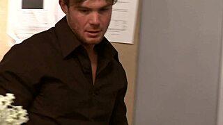 Fucking hot milf secretary isis love takes monster cock creampie in fishnets