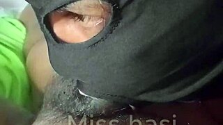 She Holds Cock Deep in Throat for Long Cumshot Sessions