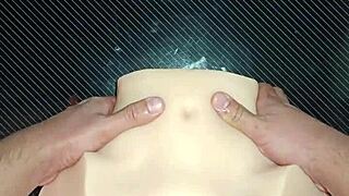 hey check candy's double penetration creampie ass gaping closeup homemade fuck doll