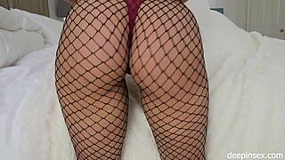 Lilly Hall Rides Big Cock to Gushing Creampie in Stockings