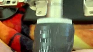 boobunny takes every inch of that massive black cock deep inside