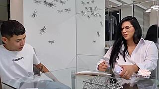 Savannah Watson's private lessons explode with cowgirl rides and monster cock pounding!