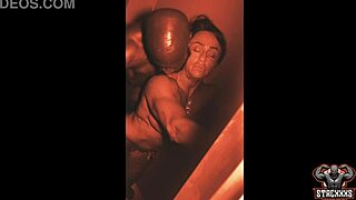 Stacxxxs Reveals Ruby Muscle's Dripping Wet Shower in Red Light District