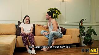 Russian Teen Mistress Rims Ass in Heels and Stockings Fetish