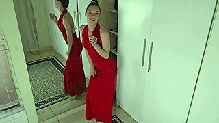 Bet You Can't Resist Watching This Slutty Milf Strip Tease In Heels Pov