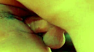 a sexy slim wife dives into hardcore pounding from her eager husband outdoors