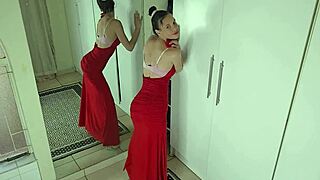 Bet You Can't Resist Watching This Slutty Milf Strip Tease In Heels Pov