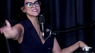 kaly khalifa’s hottest podcast moments with bia hot teasing lingerie handjobs part 1