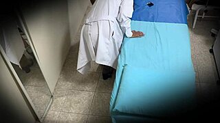 hey mexican nurse in miniskirt, i'm spying on your nympho moves in the office... wanna catch you?