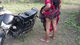 desi indian marathi kavita bhabhi gets fucked hard in jungle outdoor big tits ass shaking