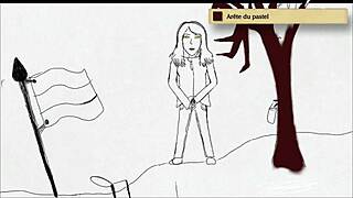 i can’t believe this teen pussy pees standing in art academy studio damn