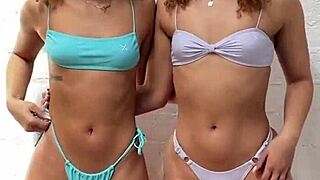 gostosas flaunt bikinis in steamy showcase