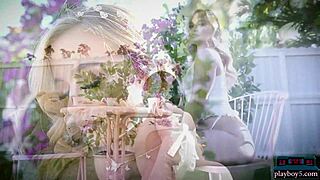 jackie blonde milf's big ass reveal intrigues with playboy outdoors