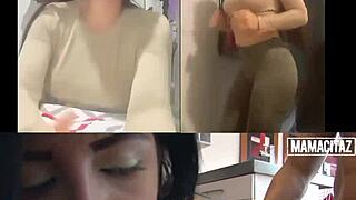 damn that cute colombian nicole medallo gets doggystyled and swallows cum