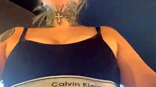 Gym watcher makes her pussy drip down legs in public stare