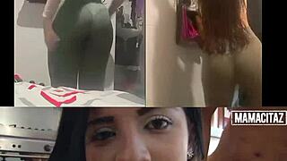 damn that cute colombian nicole medallo gets doggystyled and swallows cum
