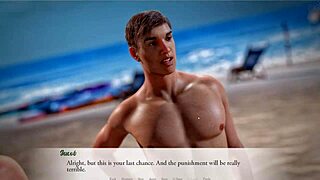 😍 redhead beach beauty goes topless with thug vibes! piercings shining 🔥