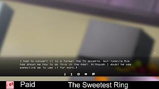 cuckold husband watches cheating wife play the sweetest ring game parody part 04