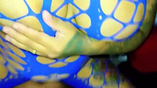 Brazilian wife cuckolded creampied in pussy humiliated by old bull