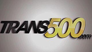 how deep does this shemale crave it in her ass?