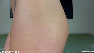 skye blue's bikini clings to her big tits and pretty pussy