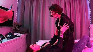 two girls slip into sexy panties, teasing in the fitting room