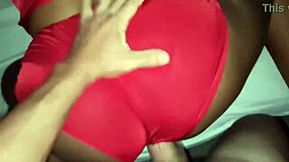 amateur wife shares creampie fun in hot threesome with hubby friend