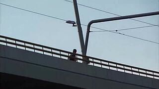 Alexis Crystal Facial Cum Public Street Threesome Gangbang with Cute Teens