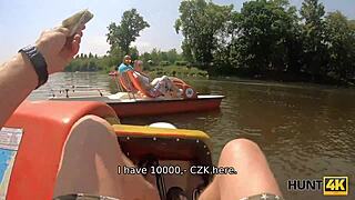 hunt4k guy pays czech milf wife for rough sex while hubby watches