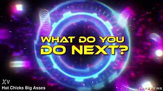 Luna Star Bodybuilder Latina Ass Groped Interracial Cumshot POV