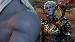 Minthara's naked BG3 sex scene explodes with monster action!