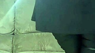 Mature milf teases ass in leather compilation