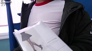 my busty korean girlfriend roleplays in black stockings hot.