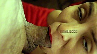 sloppy deep blowjob leads to bent over doggystyle pounding!!