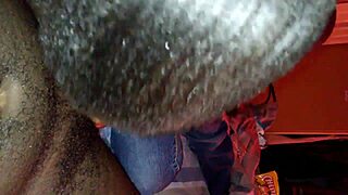 bbw and slim thick ebony chicks slobber on monster black cocks in wild sloppy threesome