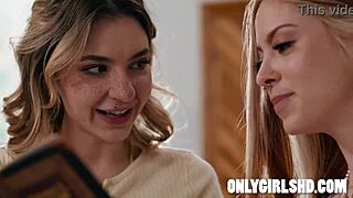 Demi Hawks learns hardcore blowjob basics from kait!