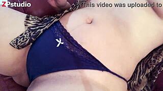 Crystal the Sensual Latina Housewife Flashes Her Huge Ass and Tits Teasingly