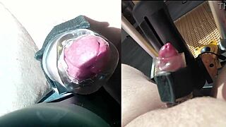 Morning domination session turns tables as woman controls and makes me cum fast on desk