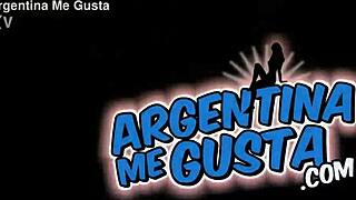 curvy latina teen squeezes her huge ass into skin-tight denim lycras teasingly